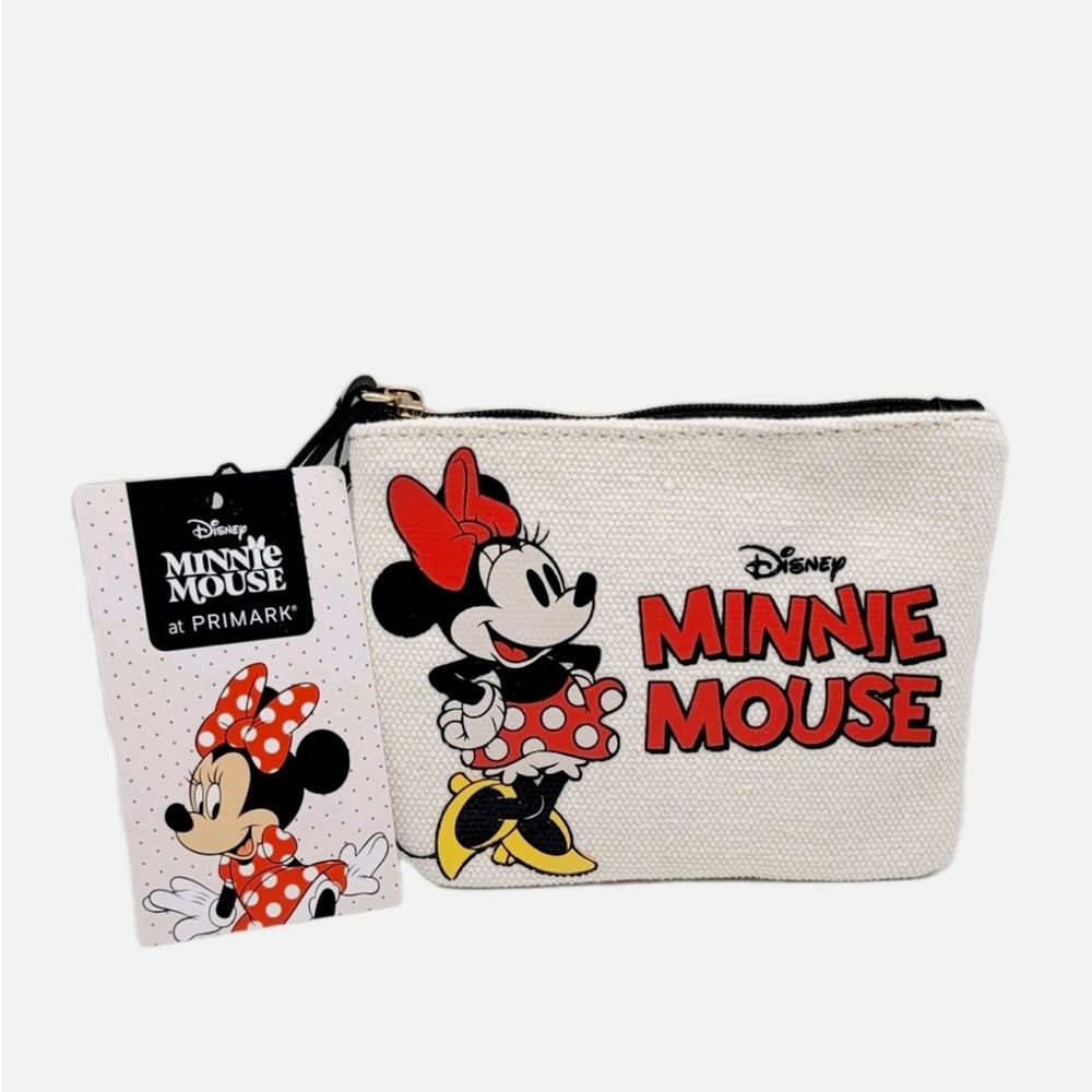 Disney Minnie NWT Mouse Zip Top Coin Purse Primark
